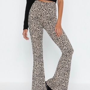 Leopard high wasted pants NEW